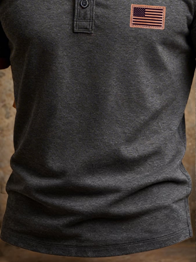 Camiseta retro Patriot Patchpara trabajo para hombre