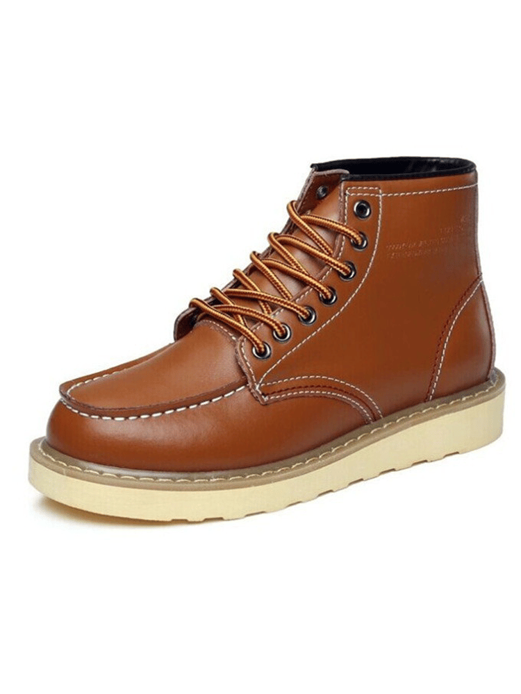 Botas vintage para exterior cuero Martin