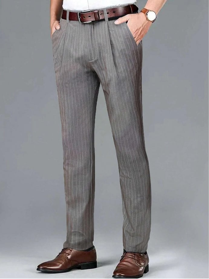 New ejecutivo Style Trousers para hombre