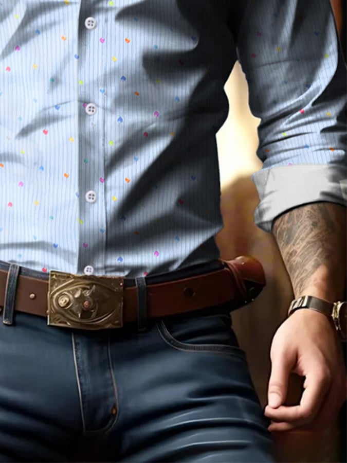 Camisa ejecutivo Style Simple para hombre