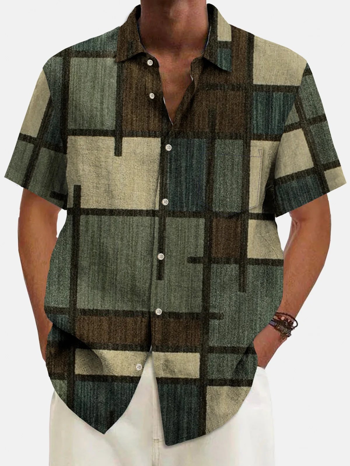 Resort Style Princamiseta para hombre