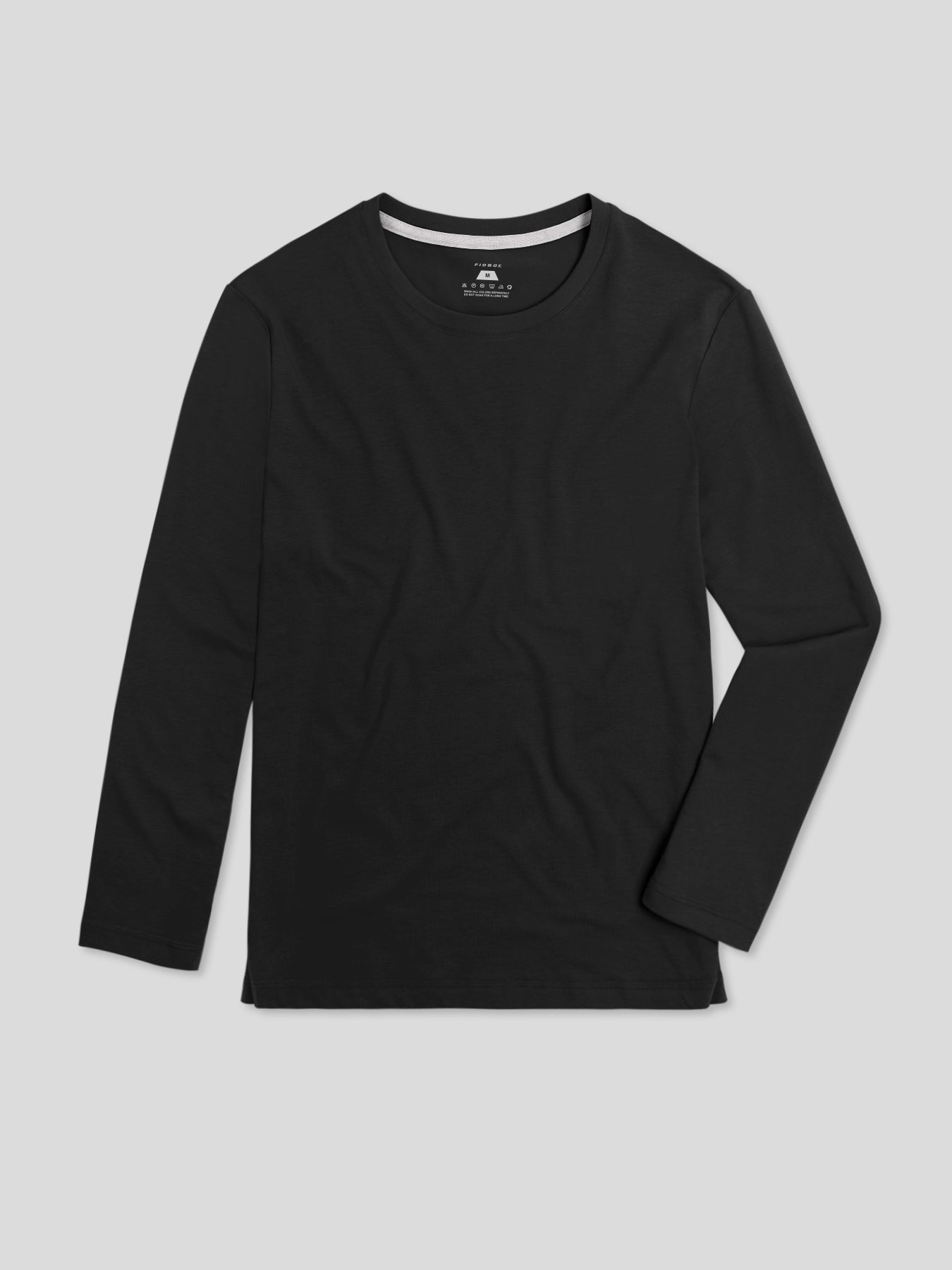 CloudWear 2.0 Split-Hem de manga larga Tee: de corte entallado