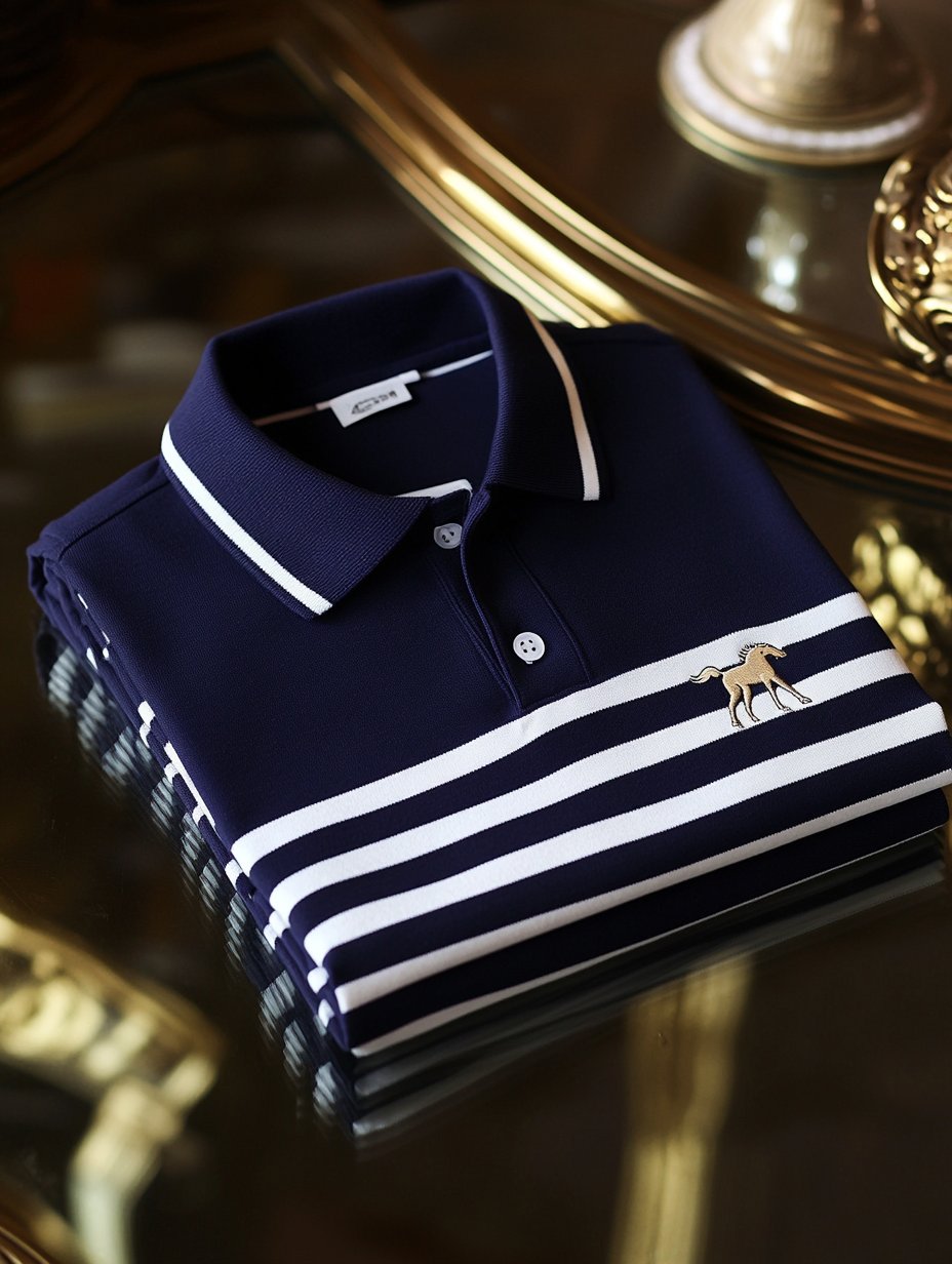 Camisa polo ejecutivo Button de manga corta para hombre
