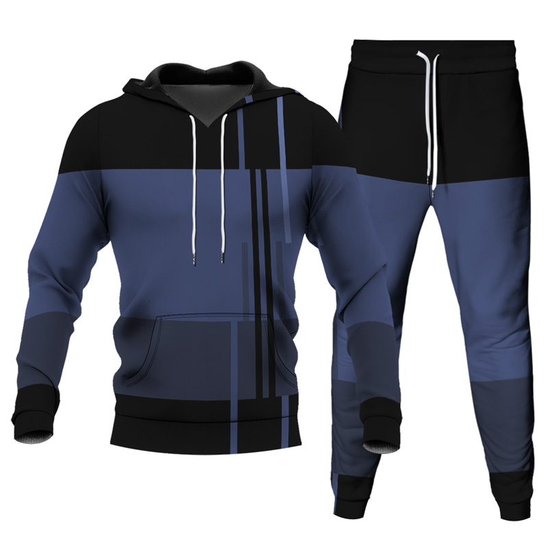 Sudadera con capucha Personalized estampado Set 033 para hombre