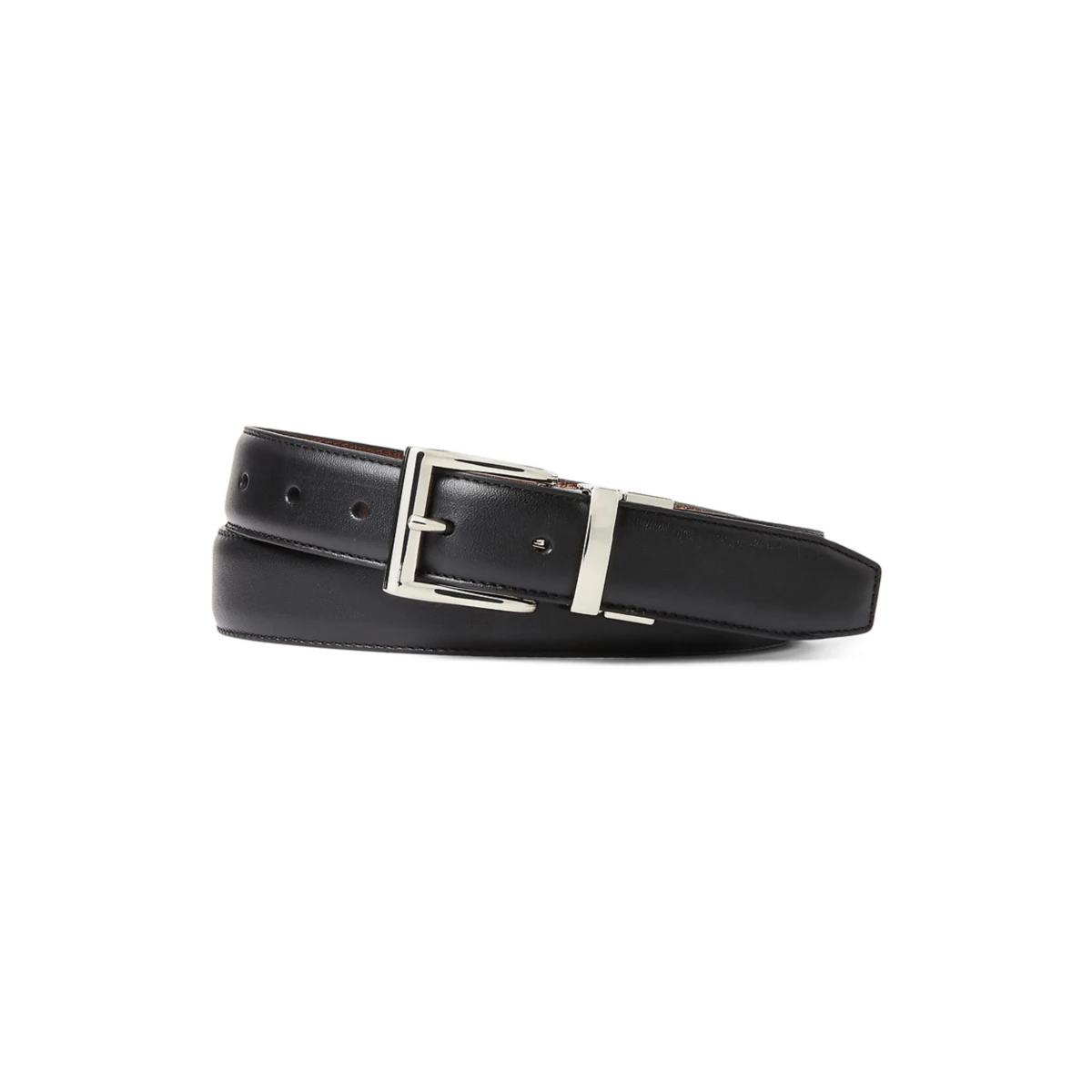 Reversible Leather Dress Belt - 1