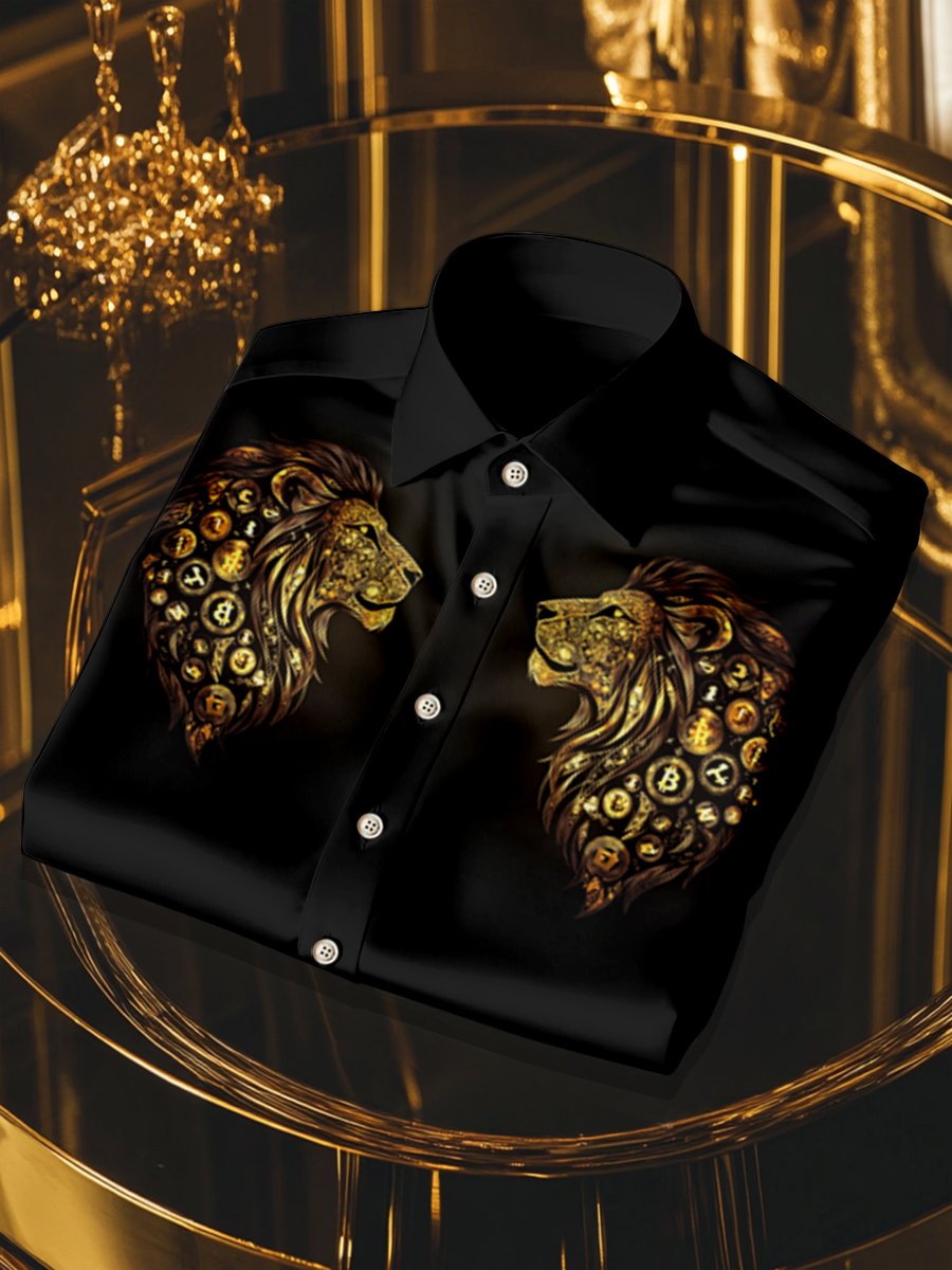 Camisa seda Cross de lujo ejecutivo de manga larga para hombre