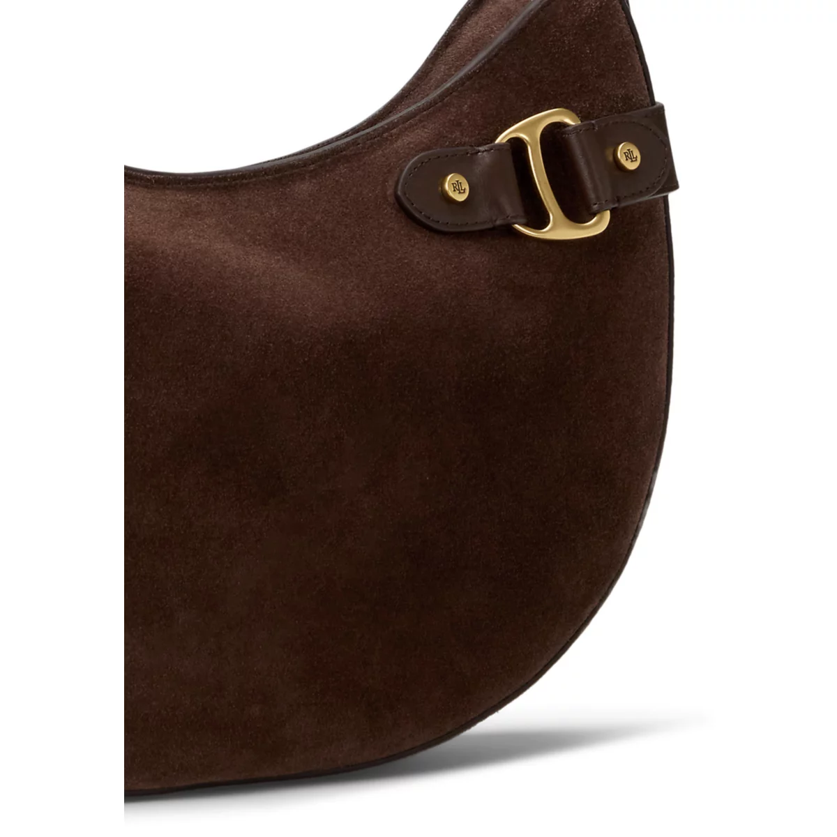 Suede Large Tasha Shoulder Bag - 6