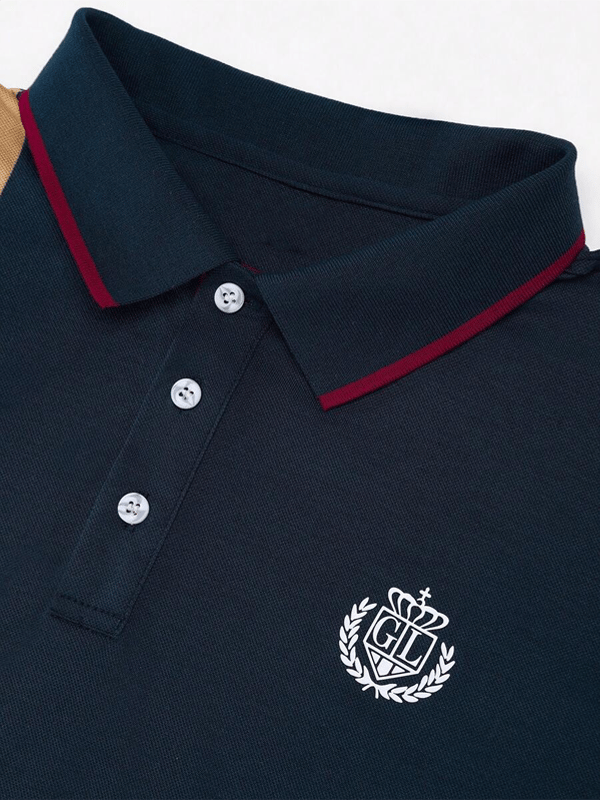 Camisa casual ejecutivo de moda polos para hombre