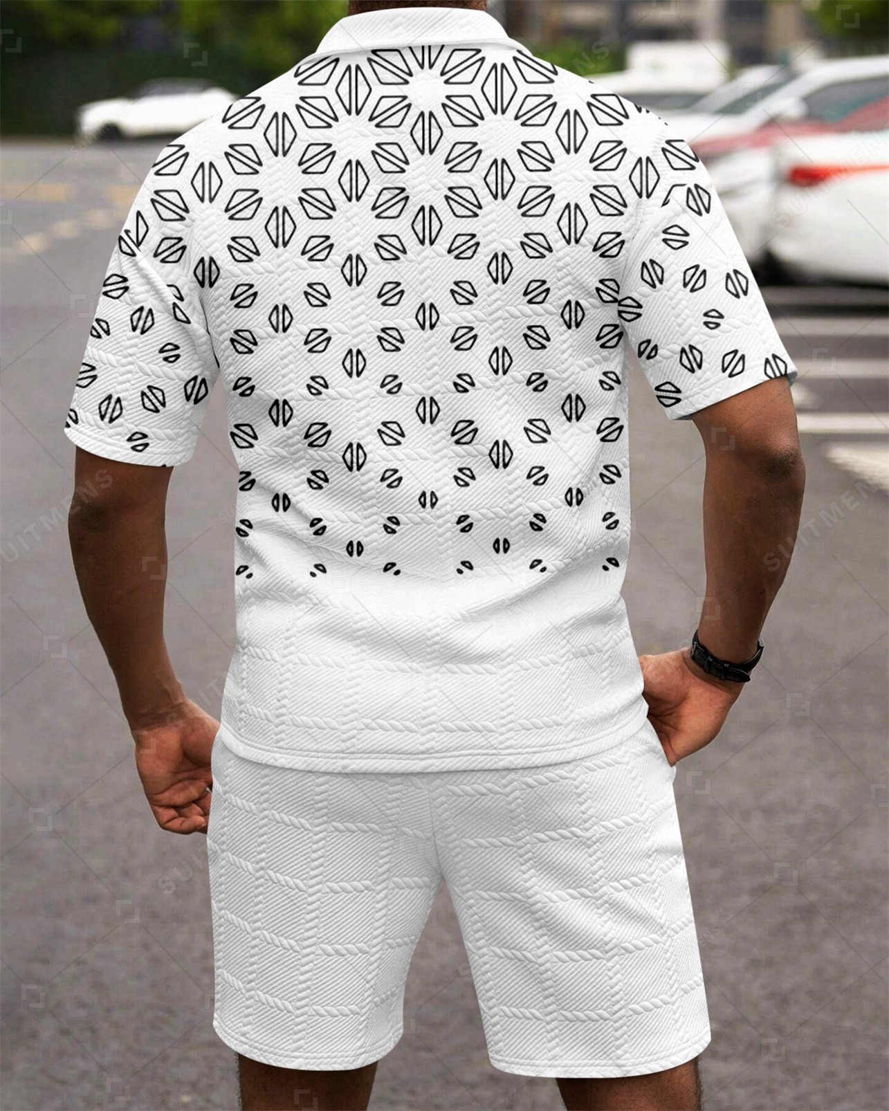 Camisa polo Textured Summer Set 263 para hombre