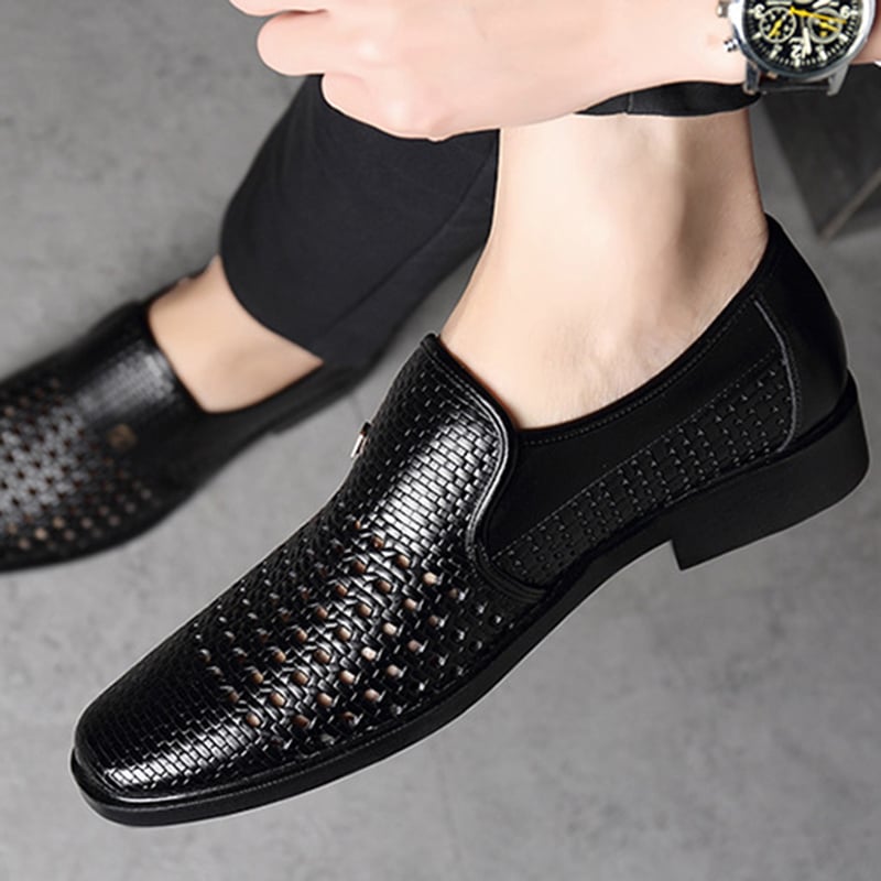 para hombre All-Match Breathable casual ejecutivo Formal Leather zapatos