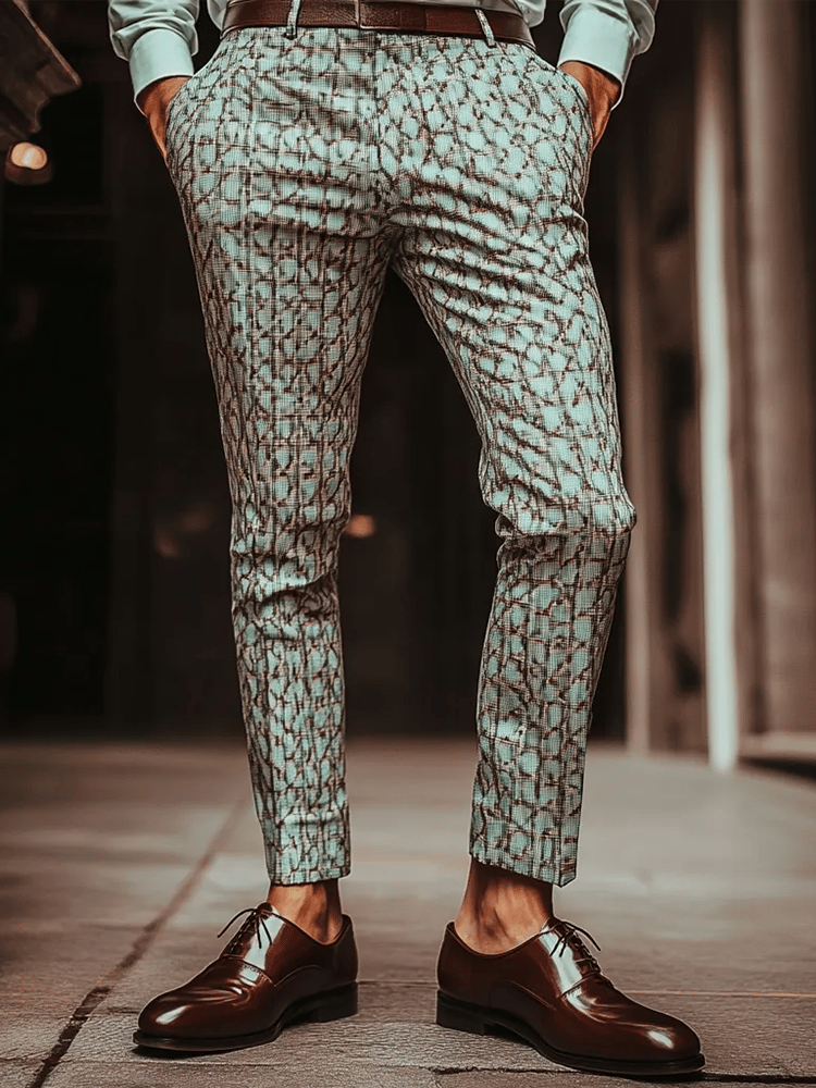 Casual de lujo Suit Trousers para hombre
