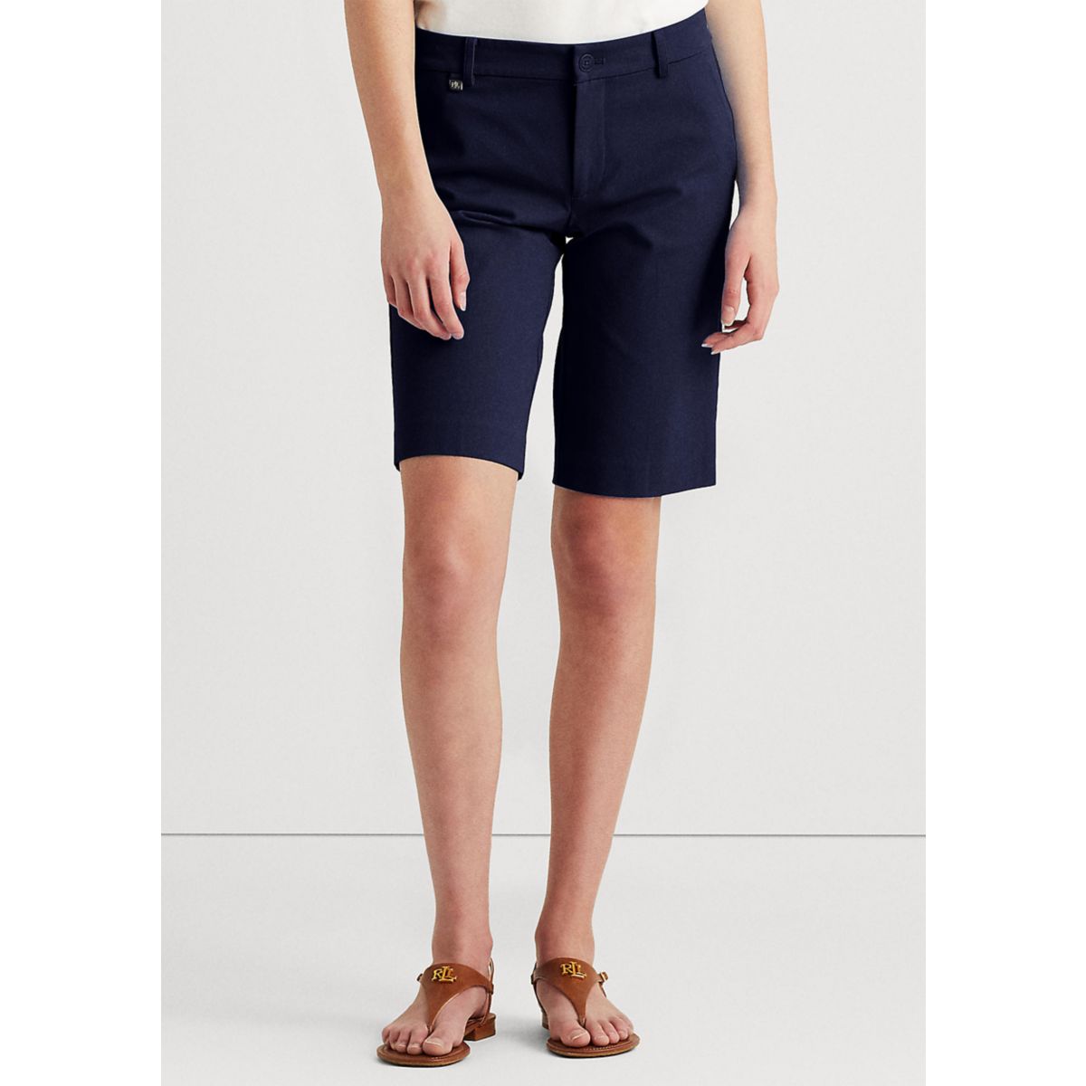 Women's Stretch Cotton Shorts - 3