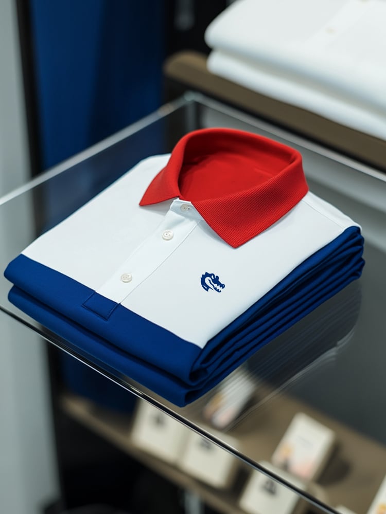 Camisa polo ejecutivo casual Button de manga corta para hombre