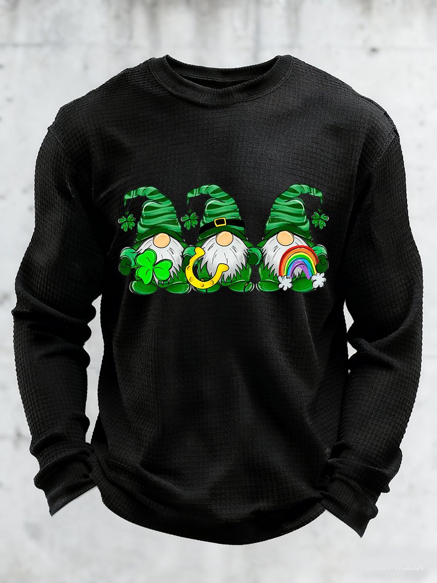 Camiseta St. Patrick's Day Leprechaun de manga larga