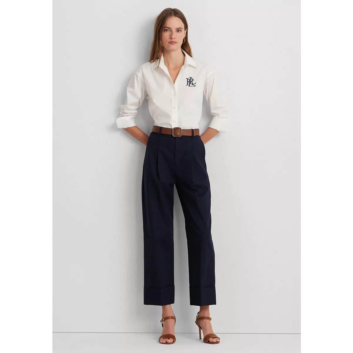 Relaxed Fit Stretch Cotton Shirt - 4