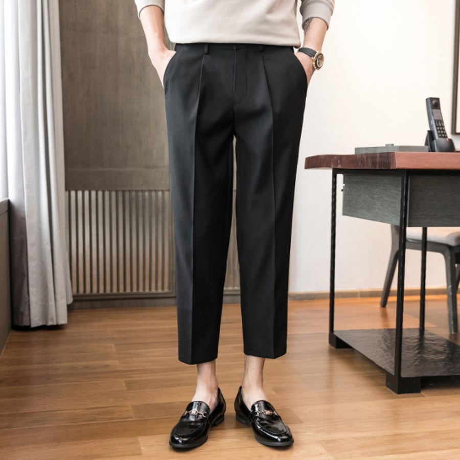 Ejecutivo Style casual Trousers para hombre