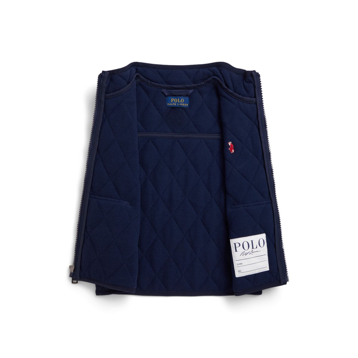 Boys 2-7 Fleece-Lined Quilted Vest - 3