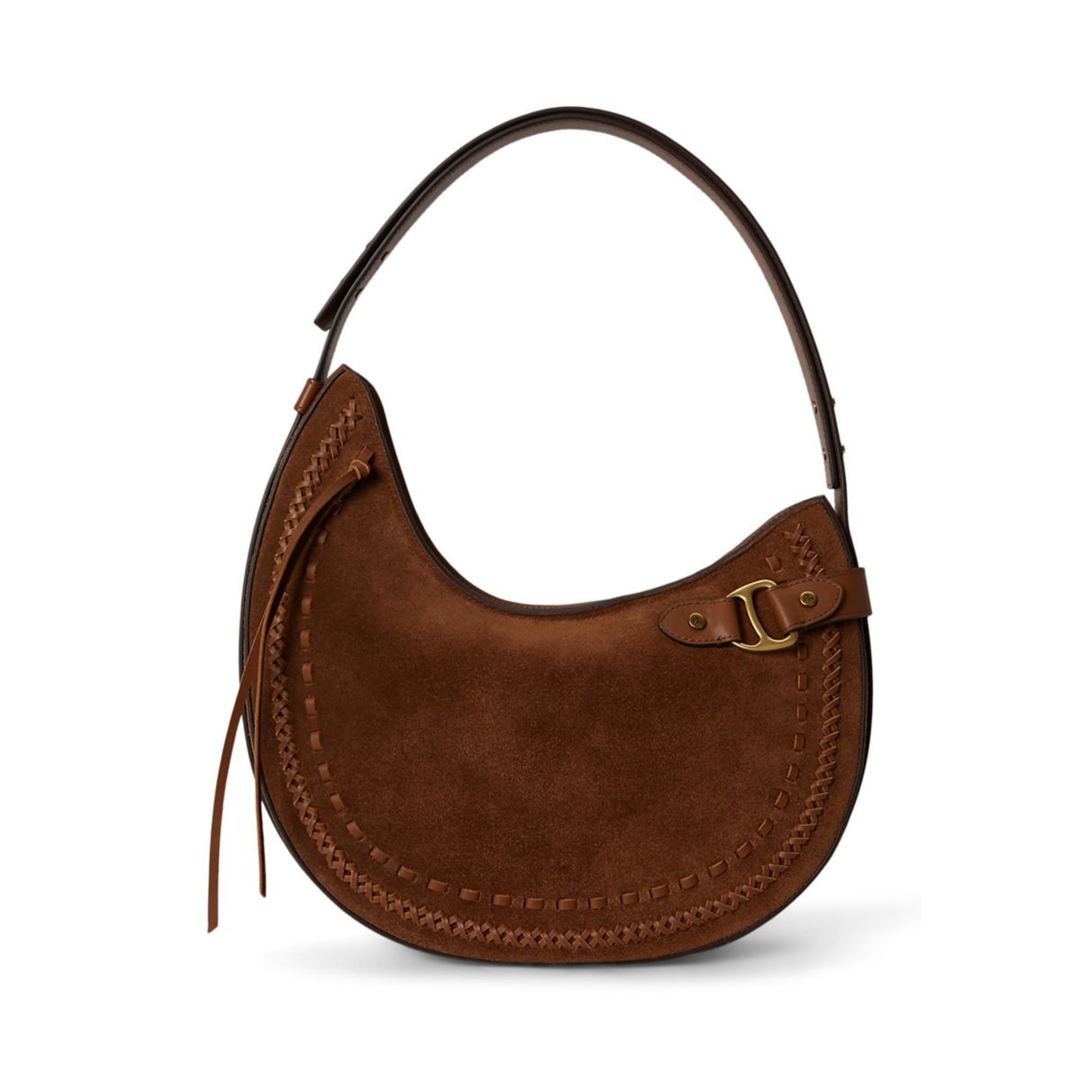 Whipstitched Large Tasha Shoulder Bag - 3
