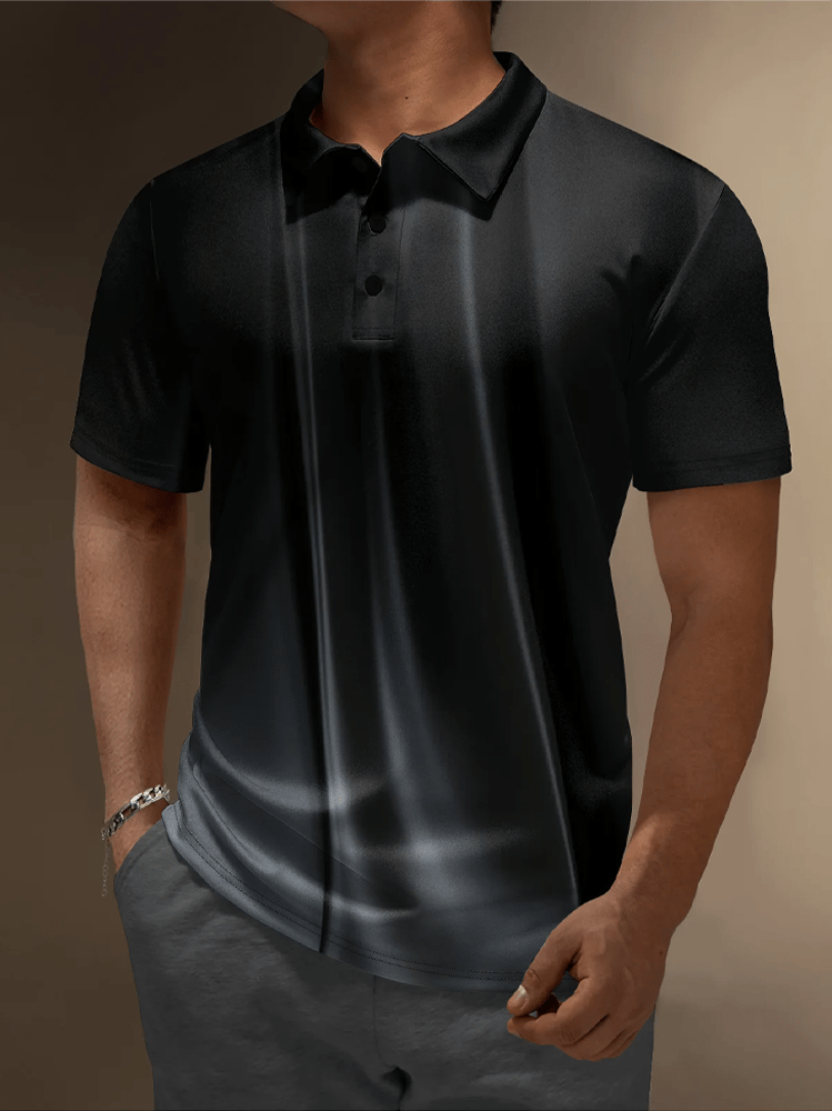 Moisture Wicking Chest bolsillo casual Polo