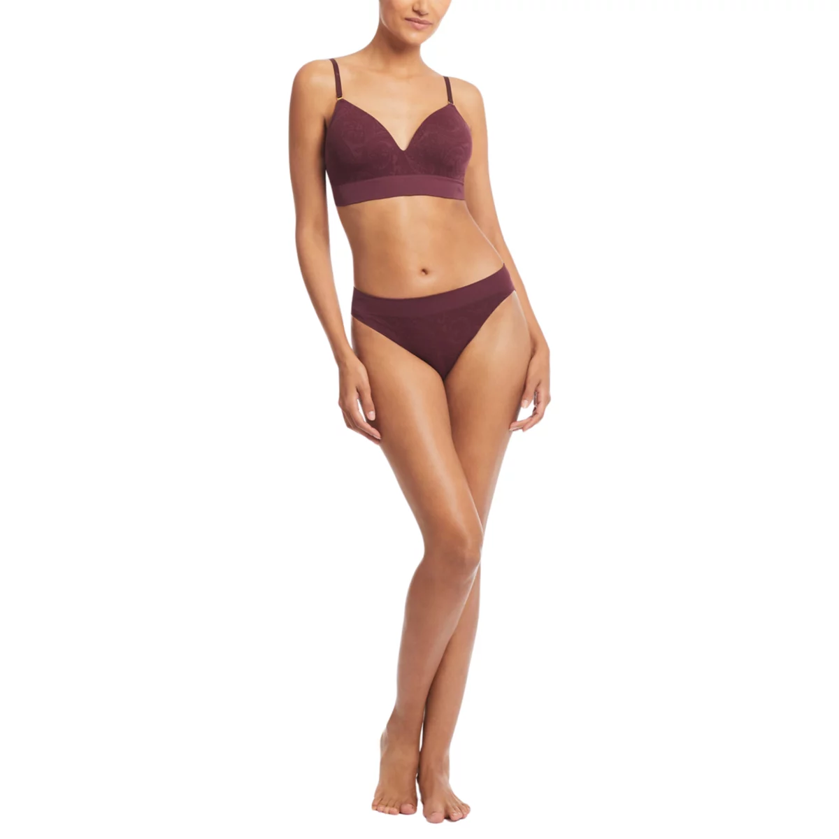 Lauren Seamless Paisley Wireless Bra - 5