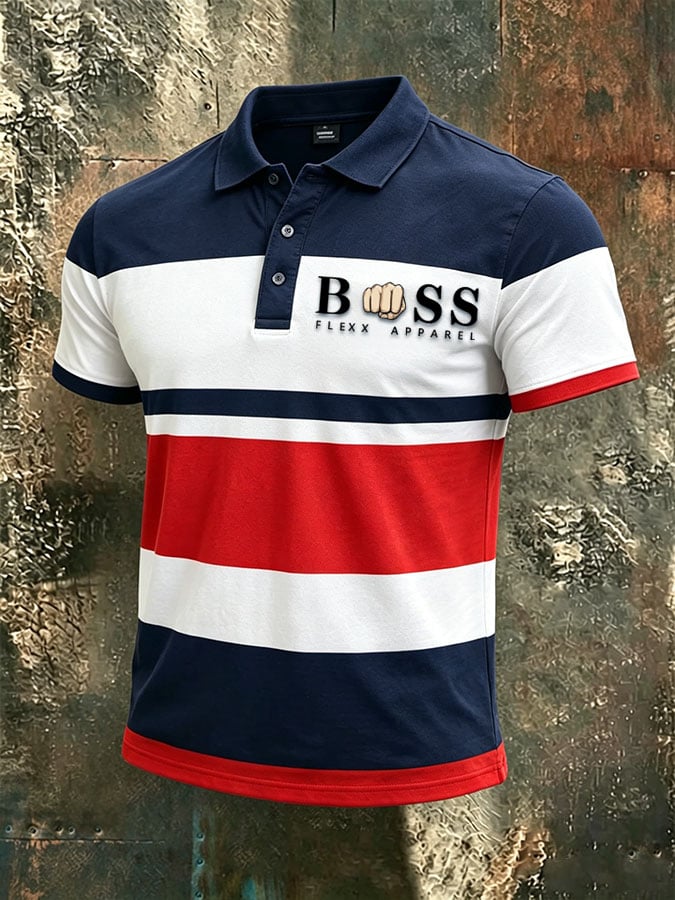 Camisa polo de manga corta ejecutivo para hombre