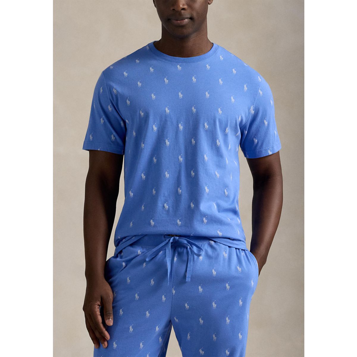 Men's Crew Neck Player Sleep Shirt - 1