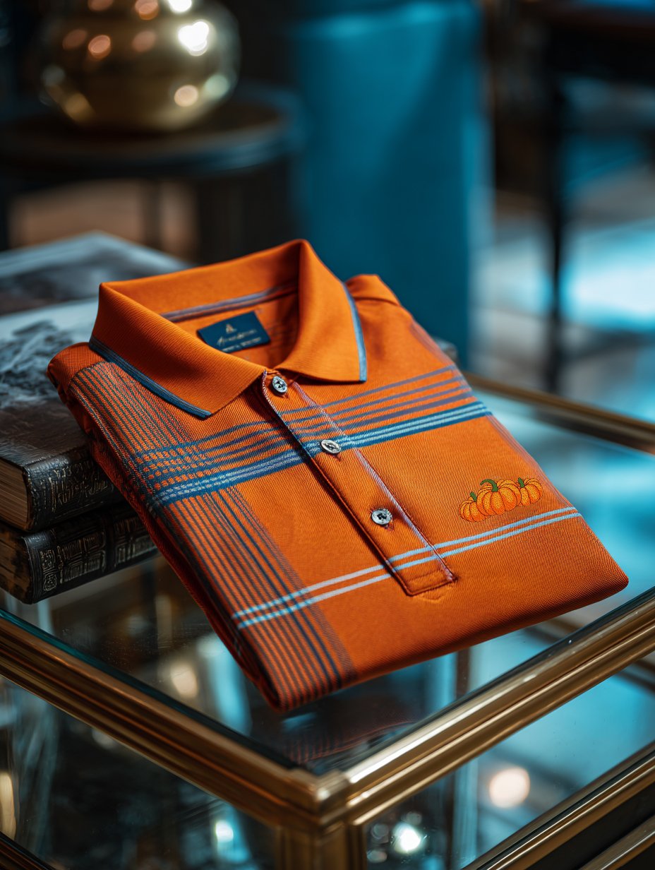 Camisa polo Holiday Check casual de manga corta para hombre