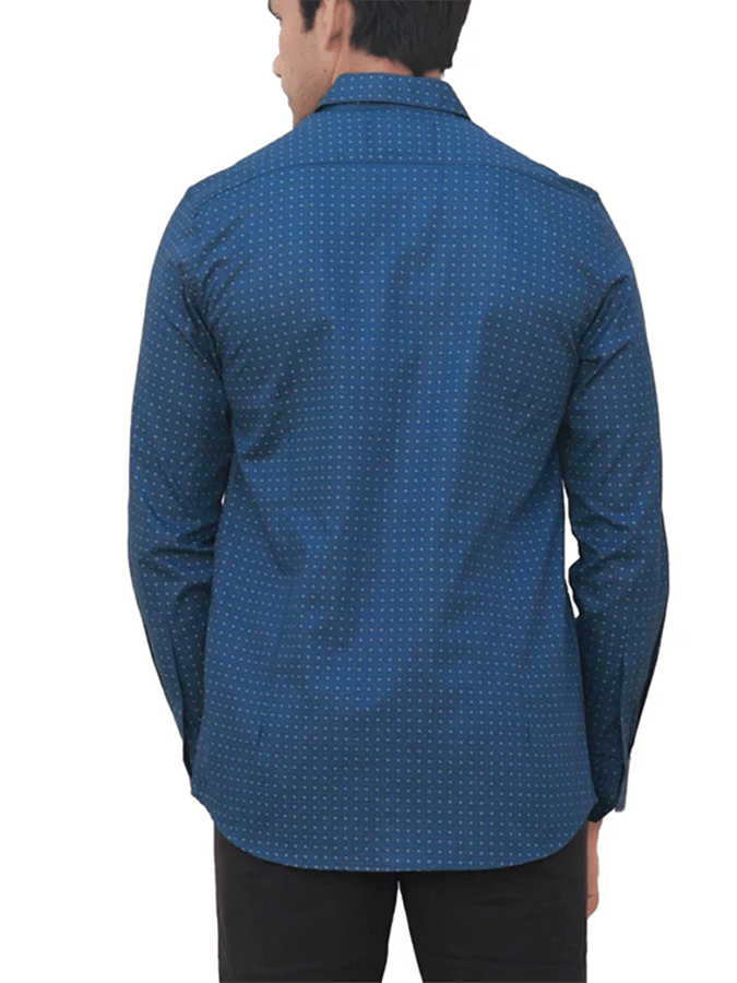 Camisa a cuadros ejecutivo casual para hombre