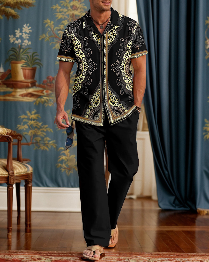 Rianmond Gorgeous Patterns Walking Suit para hombre