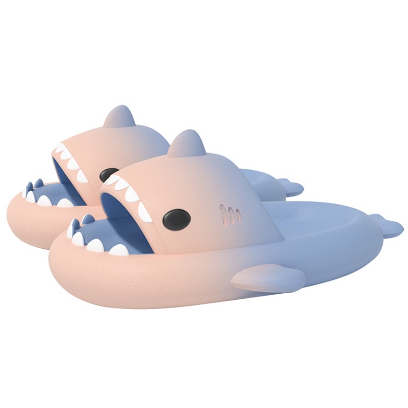 De modaable And Cute degradado Eva Shark Slippers
