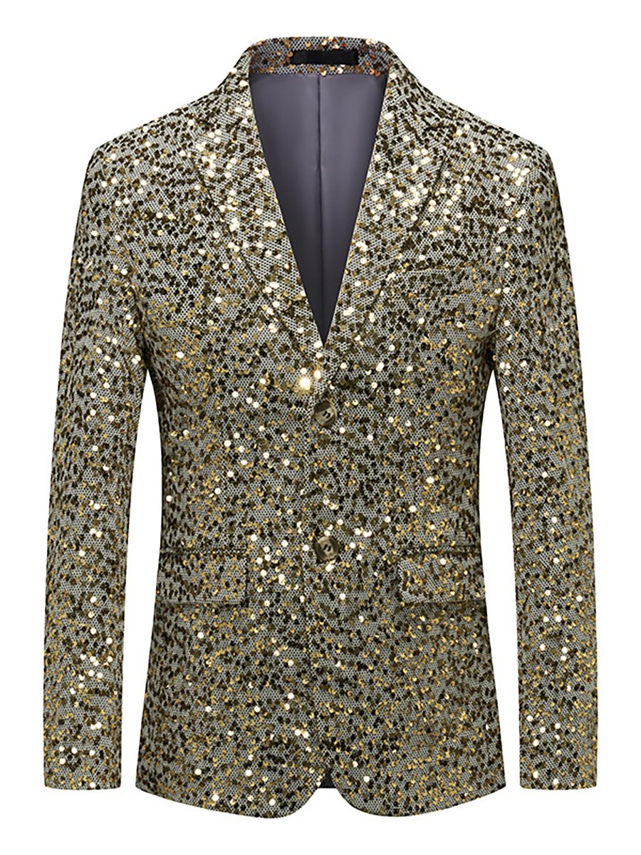 Saco ejecutivo casual Sequin para hombre