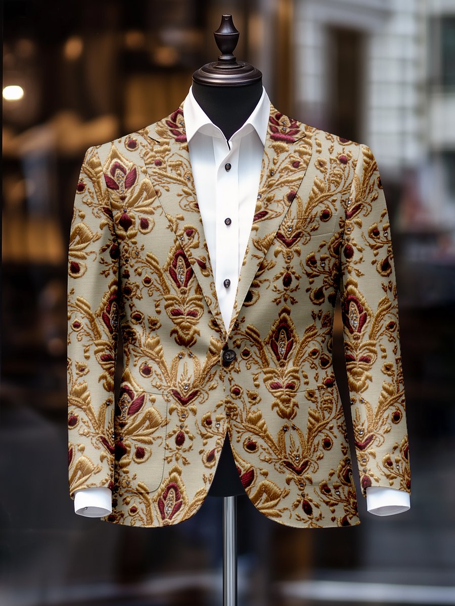 Saco vintage casual para hombre