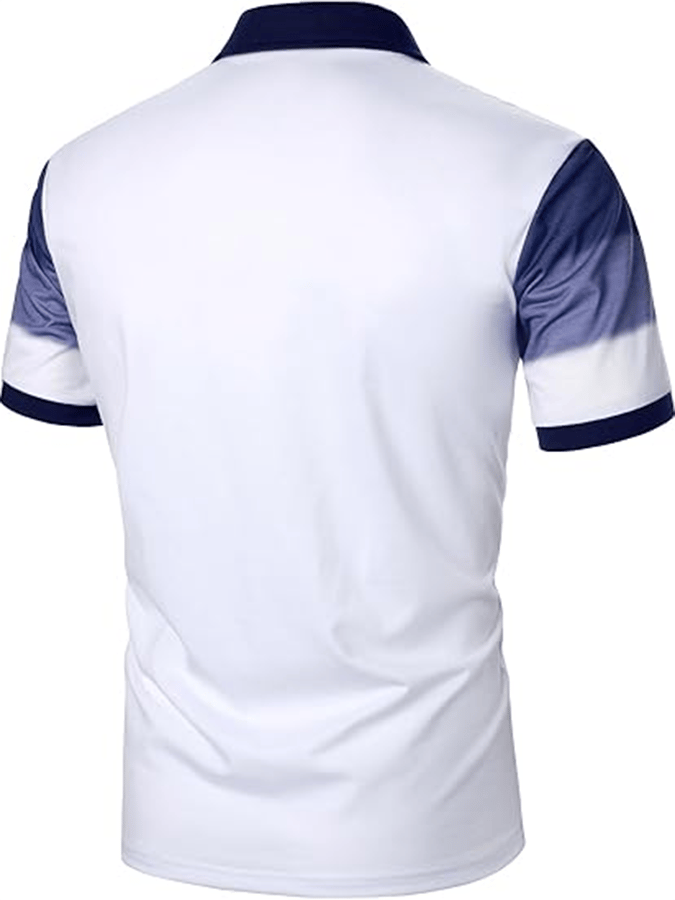 Camisa polo Faith estampado casual para hombre