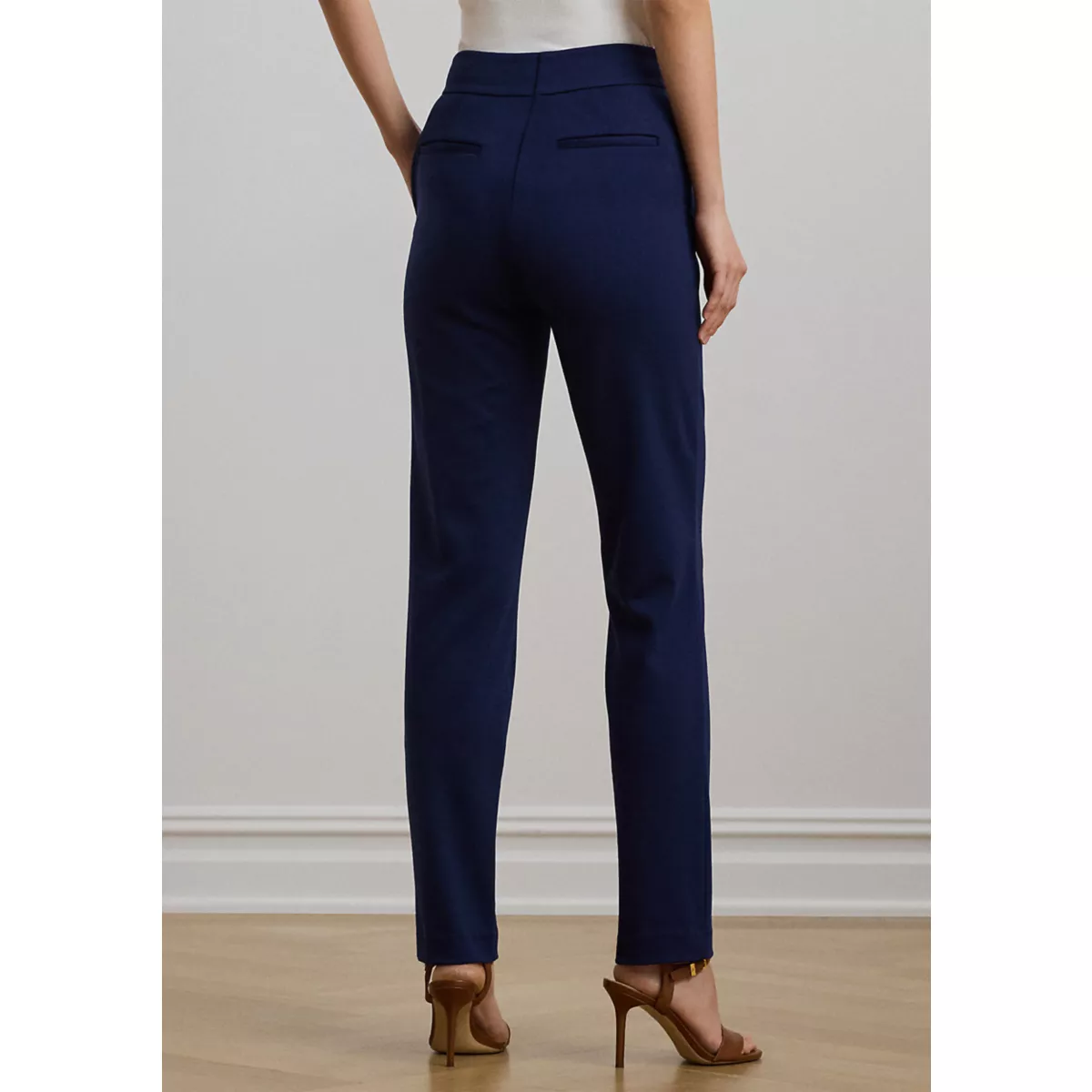 Women's Ponte Ankle Pants - 2