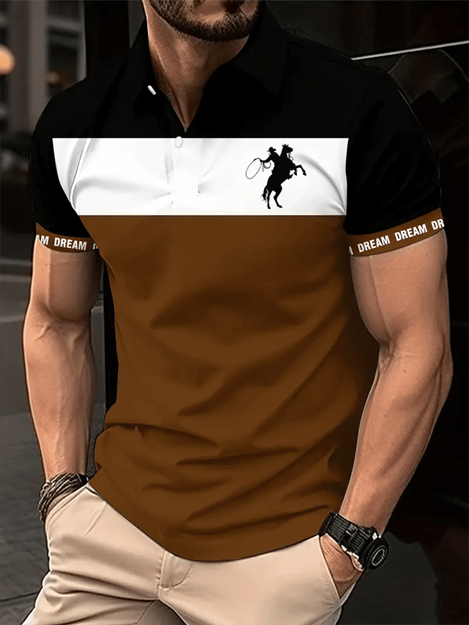 Camisa polo de modaable And Versatile ejecutivo casual para hombre