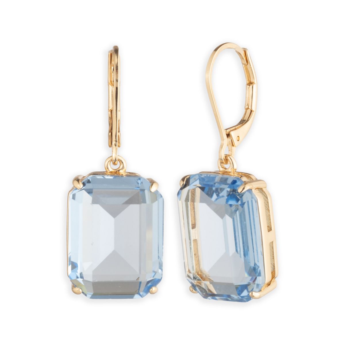 Stone Drop Earrings - 1