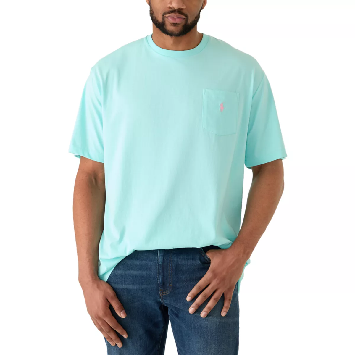 Big & Tall Jersey Pocket T-Shirt - 6