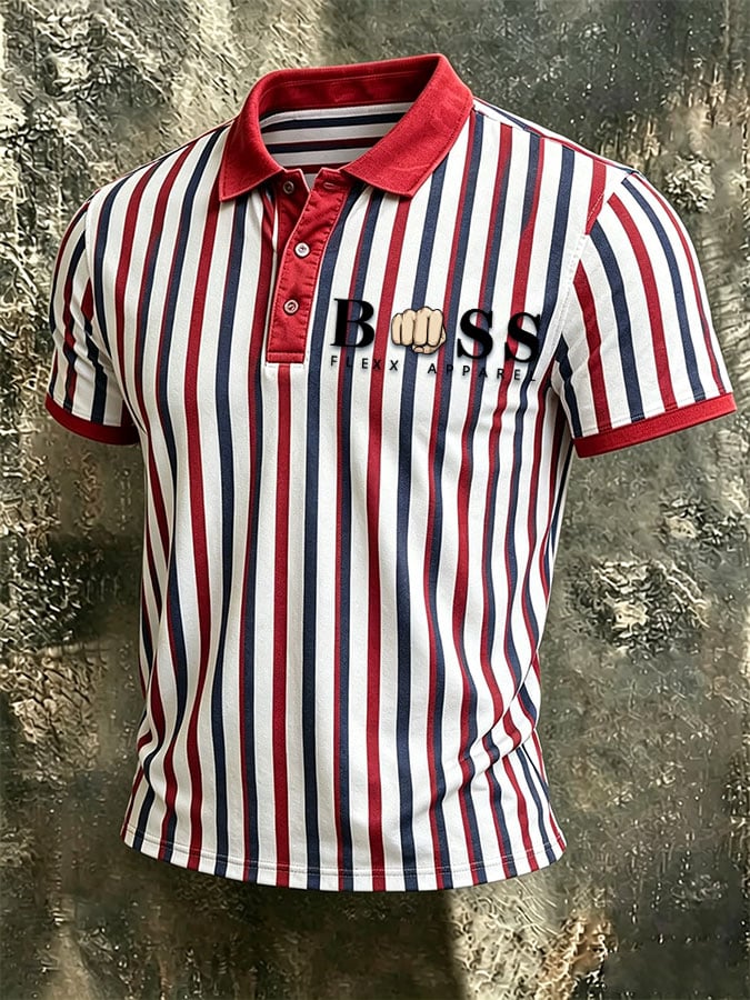 Camisa polo de manga corta ejecutivo para hombre