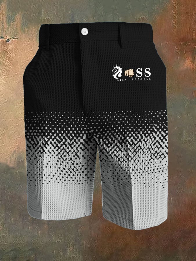 para hombre ejecutivo casual Waffle Color Contrast pantalón