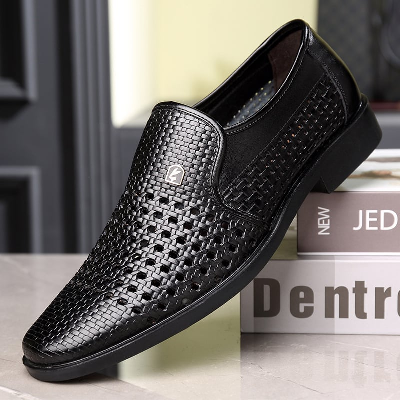 para hombre All-Match Breathable casual ejecutivo Formal Leather zapatos