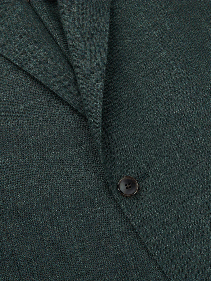 Retro Single Breasted bolsillo Design casual Suit para hombre