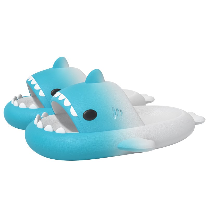 De modaable And Cute degradado Eva Shark Slippers