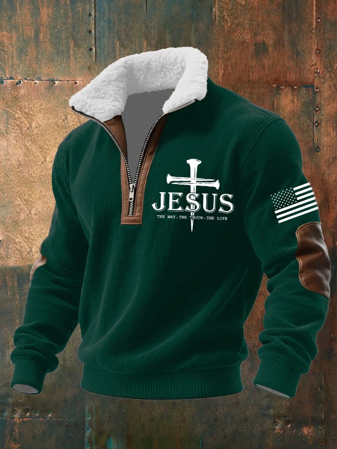 Sudadera Faith texturizado para hombre