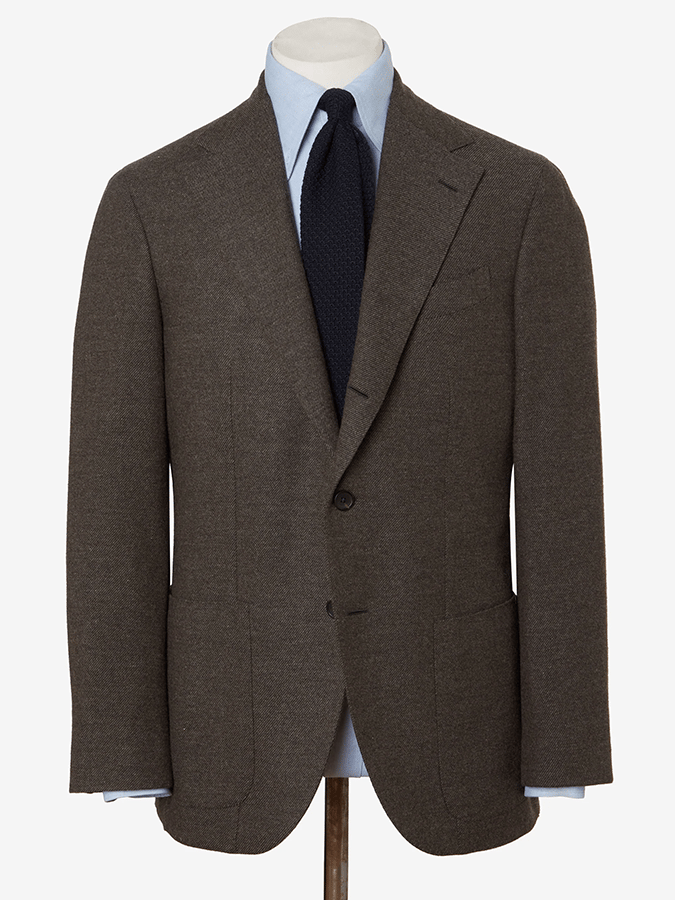 De modaable Twill Design Single Breasted bolsillo Design casual Suit para hombre