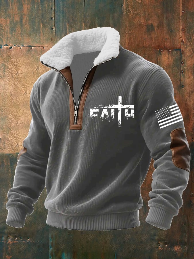 para hombre Faith Textured Sweacamiseta