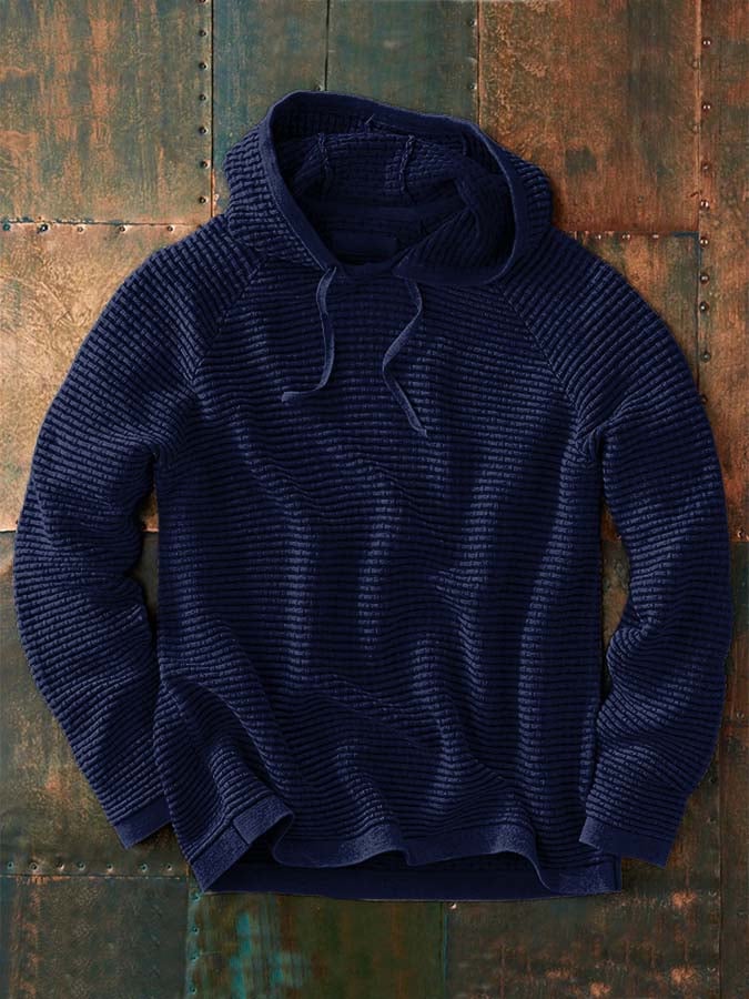 Sudadera Hooded Waffle para hombre