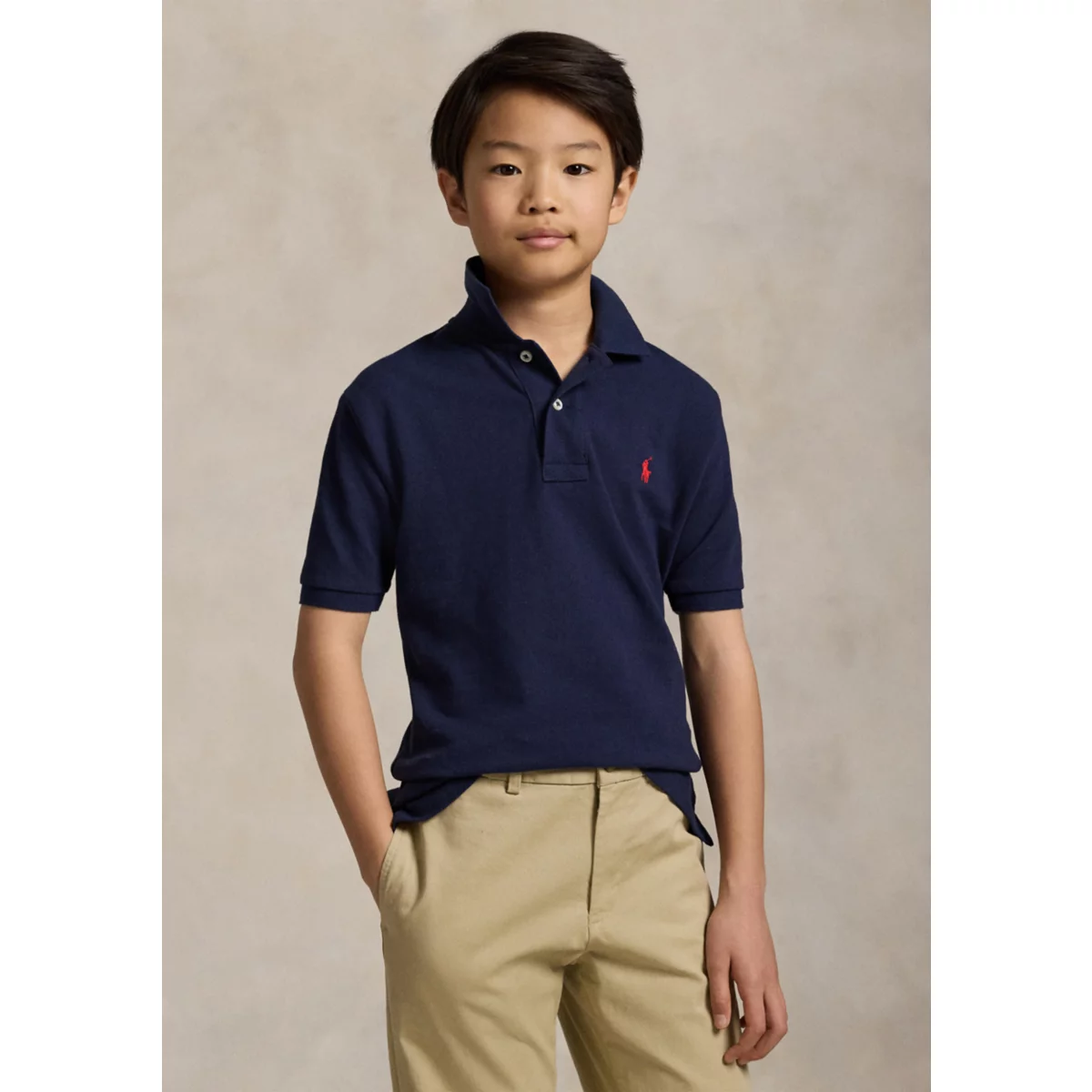 Boys 8-20 Cotton Mesh Polo Shirt - 11