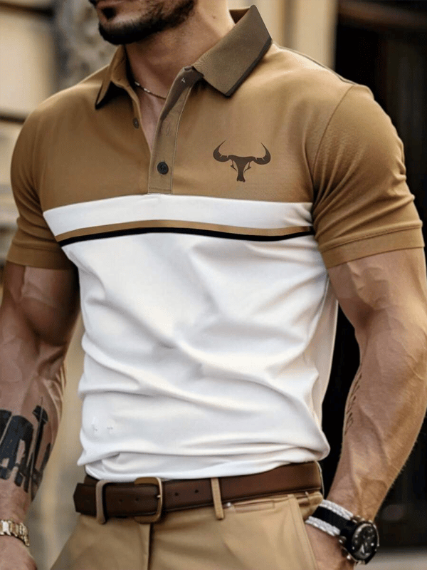 Camisa casual ejecutivo de moda polos para hombre