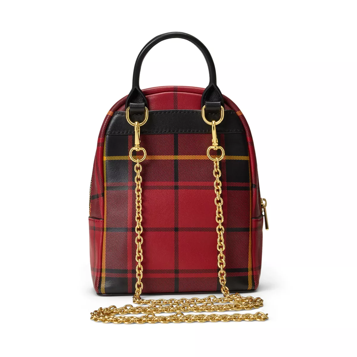 Plaid Leather Mini Stevie Crossbody - 3