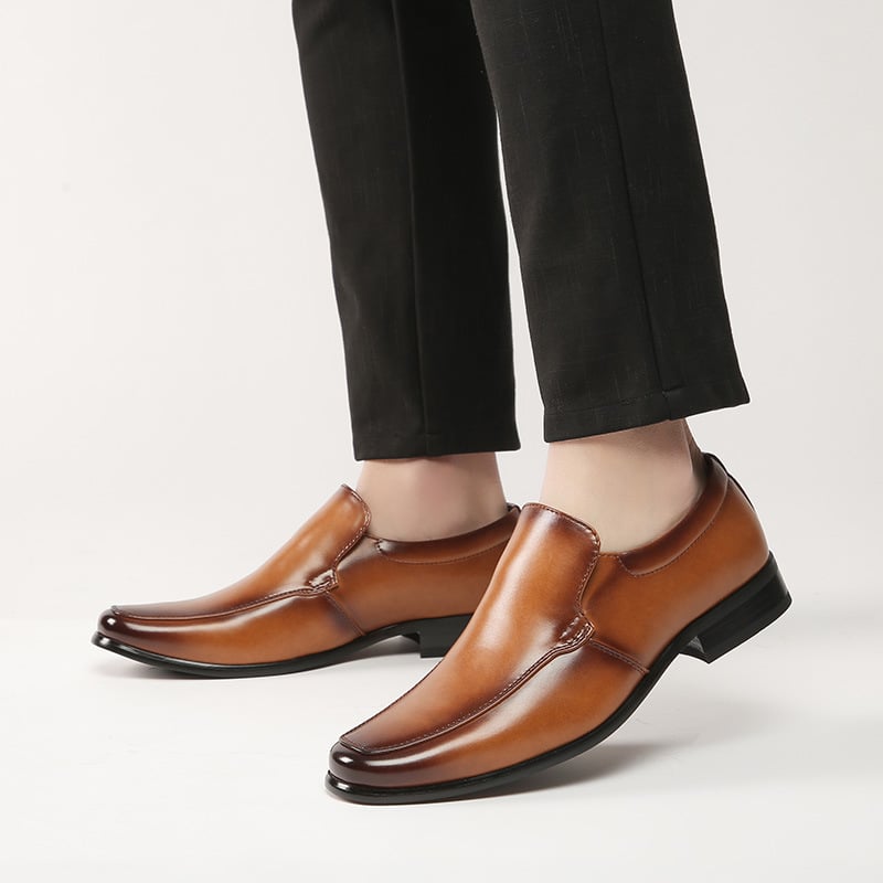 Mocasines ejecutivo formal cuero zapatos Versatile